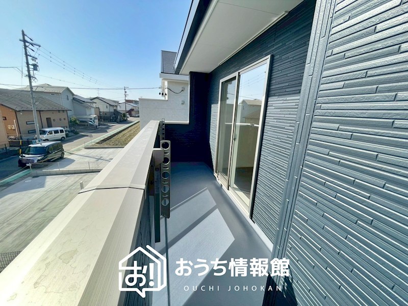 一宮市三条山　第1期　3号地  現地写真（バルコニー）