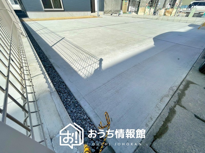 一宮市三条山　第1期　3号地  現地写真（駐車場）
