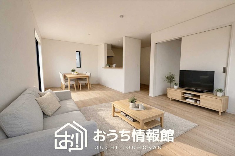 亀山市羽若町　第1期　3号棟 内観写真（リビング）