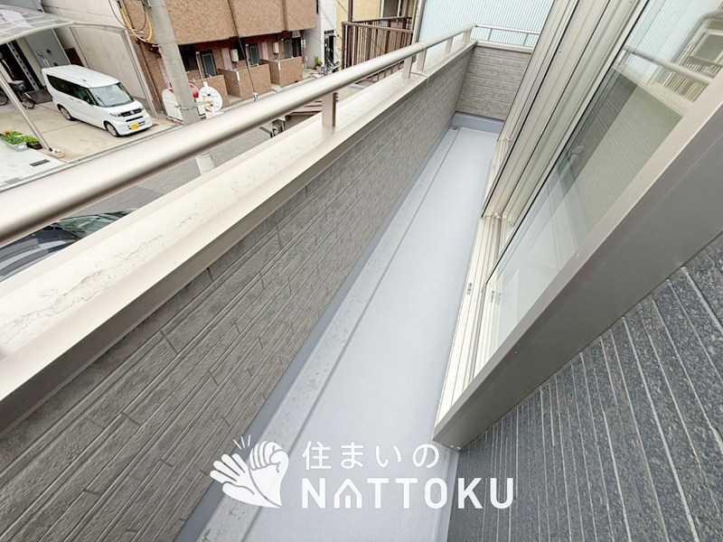大阪市生野区田島 現地写真（バルコニー）