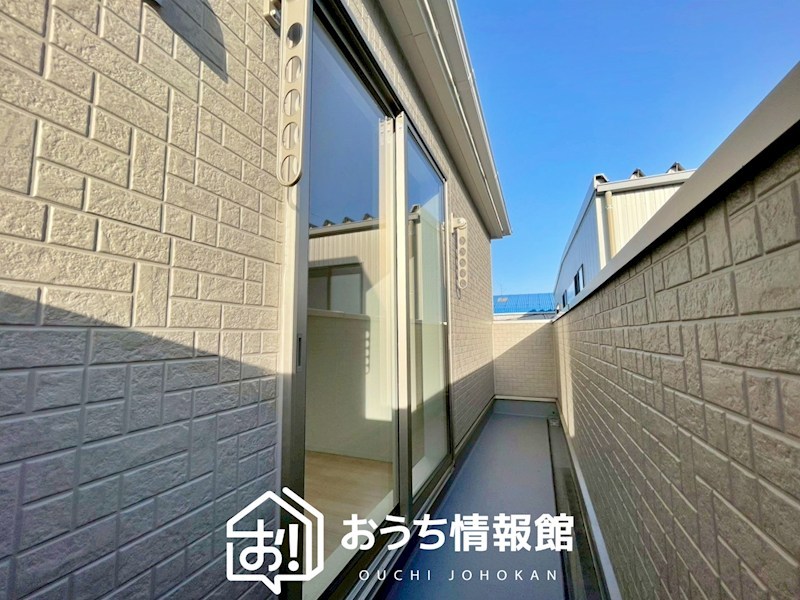 一宮市三条ヱグロ　第6期　4号地 現地写真（バルコニー）