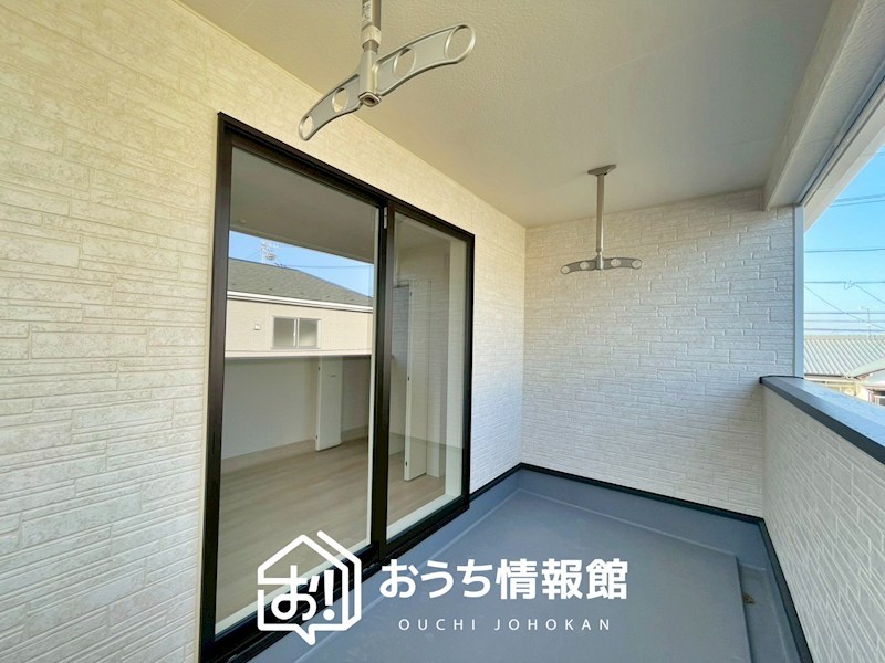 一宮市三条ヱグロ　第6期　1号地 現地写真（バルコニー）