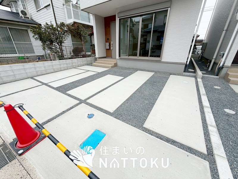 草津市平井　第2期　1号地 現地写真（駐車場）
