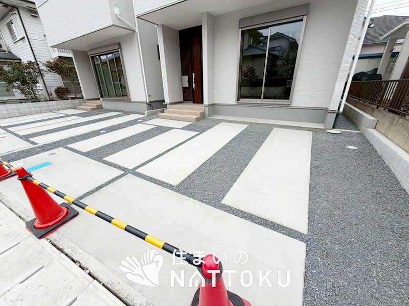草津市平井　第2期　2号地 現地写真（駐車場）