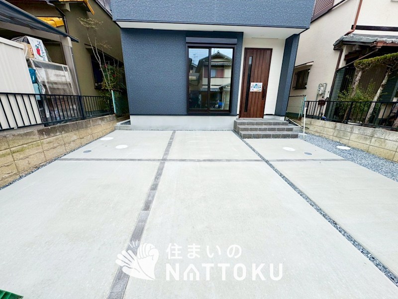 京田辺市草内八田　第1期 現地写真（駐車場）