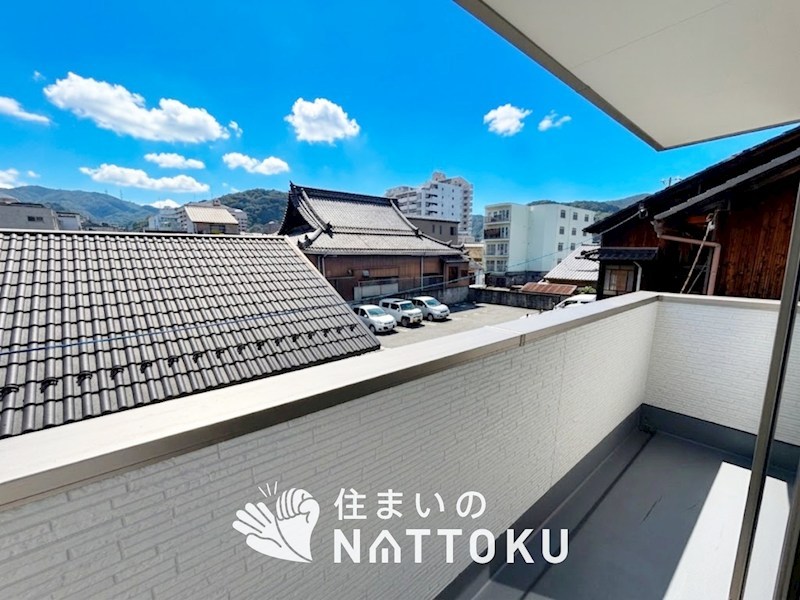 大津市長等　第1期　2号地 現地写真（バルコニー）