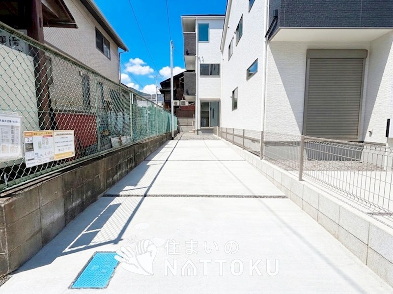 大津市長等　第1期　2号地 現地写真（駐車場）