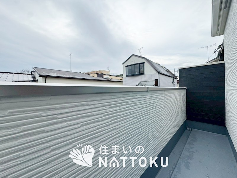 京都市北区大将軍坂田町　第1期 現地写真（バルコニー）