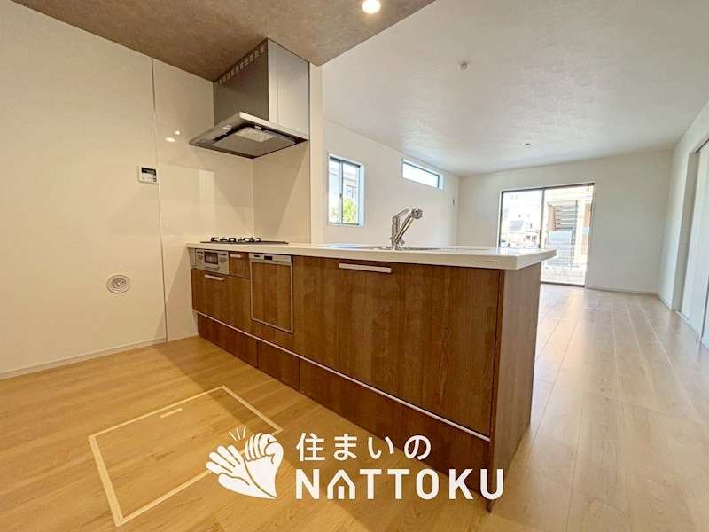 草津市上笠　第1期　2号地 内観写真（キッチン）