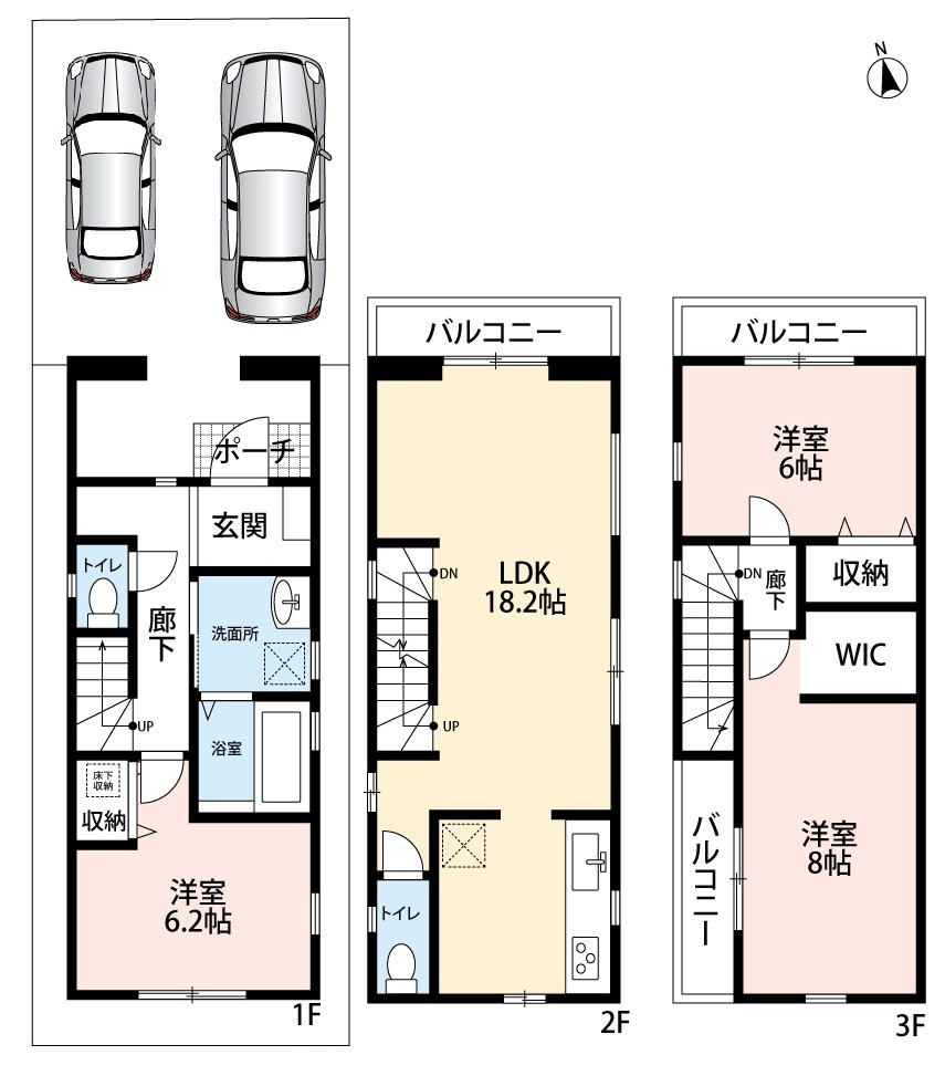 東大阪市菱屋西　1号地 間取図・土地図