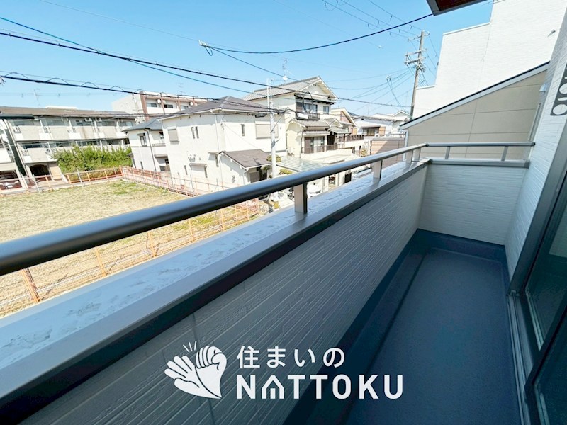 東大阪市菱屋西　1号地 現地写真（バルコニー）
