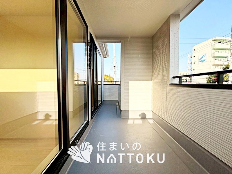 湖南市水戸町　第3期 現地写真（バルコニー）