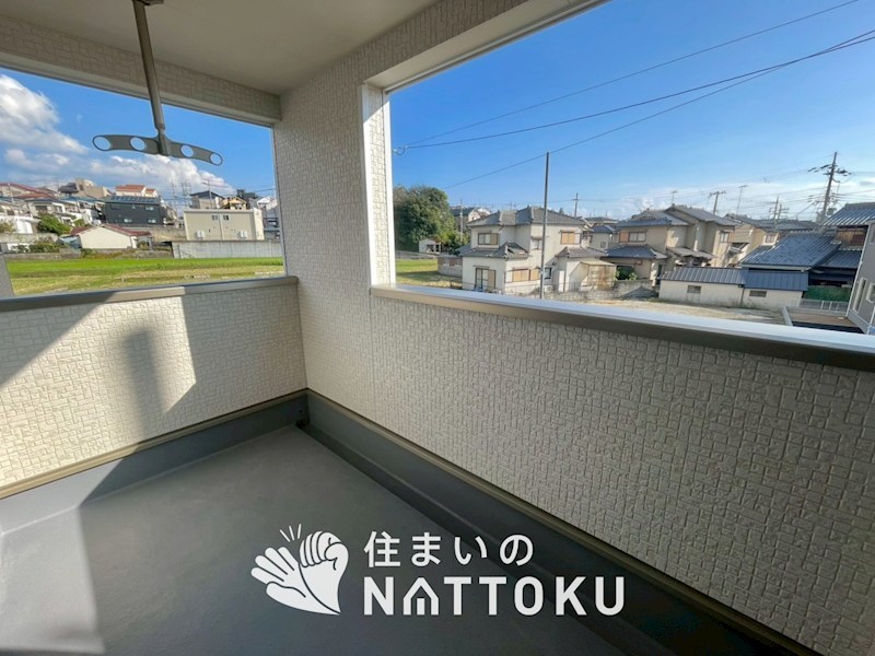 明石市大久保町谷八木　第6期　2号地   現地写真（バルコニー）