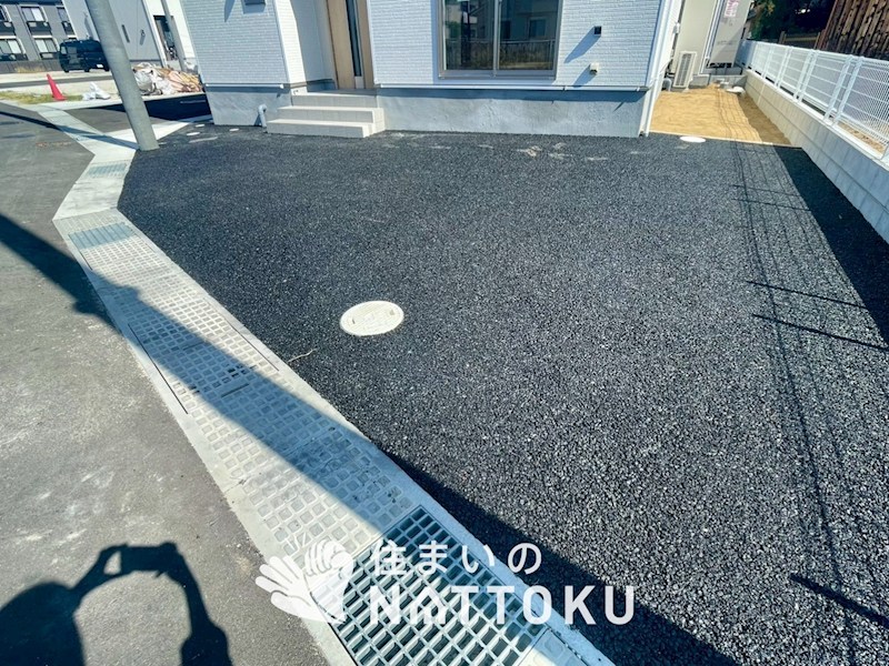 明石市大久保町谷八木　第6期　7号地  現地写真（駐車場）