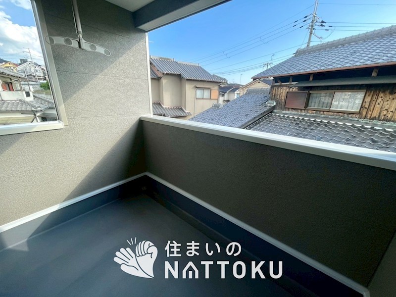 明石市大久保町谷八木　第6期　8号地  現地写真（バルコニー）