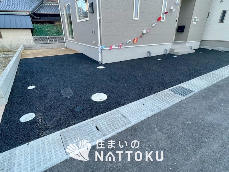 明石市大久保町谷八木　第6期　8号地  現地写真（駐車場）