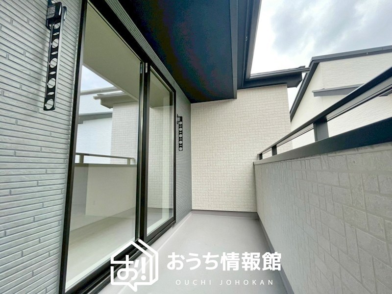犬山市鳥屋越　5号棟 現地写真（バルコニー）