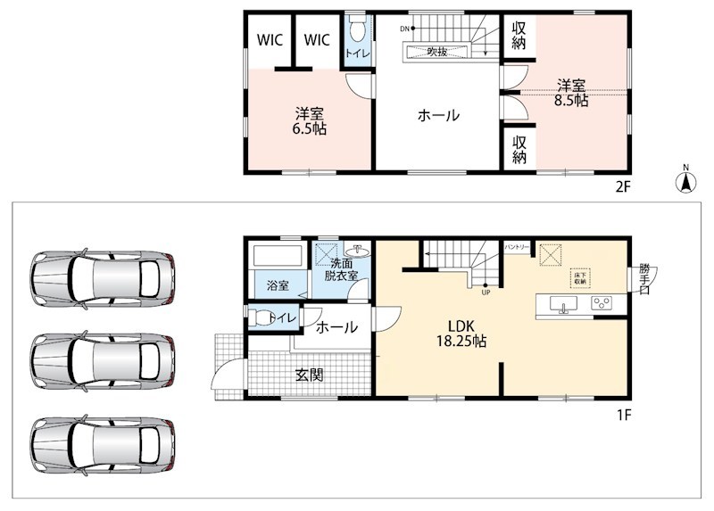 湖南市若竹町　第4期 間取図・土地図