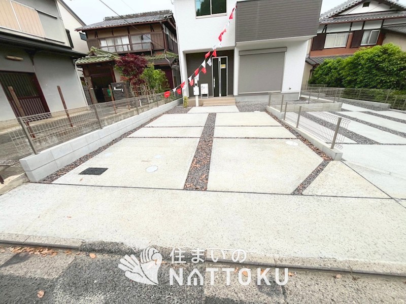 京都市山科区川田西浦町　第1期　2号地 現地写真（駐車場）