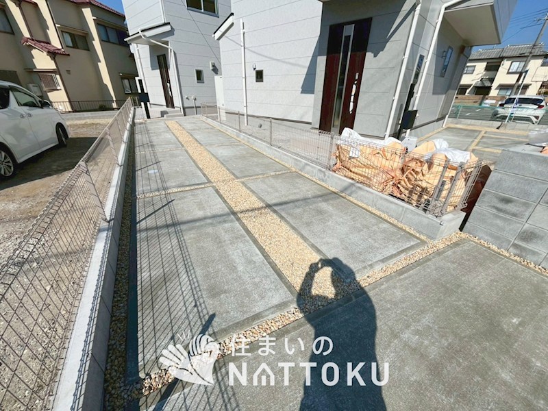 相楽郡精華町菱田東川原　2号地 現地写真（駐車場）