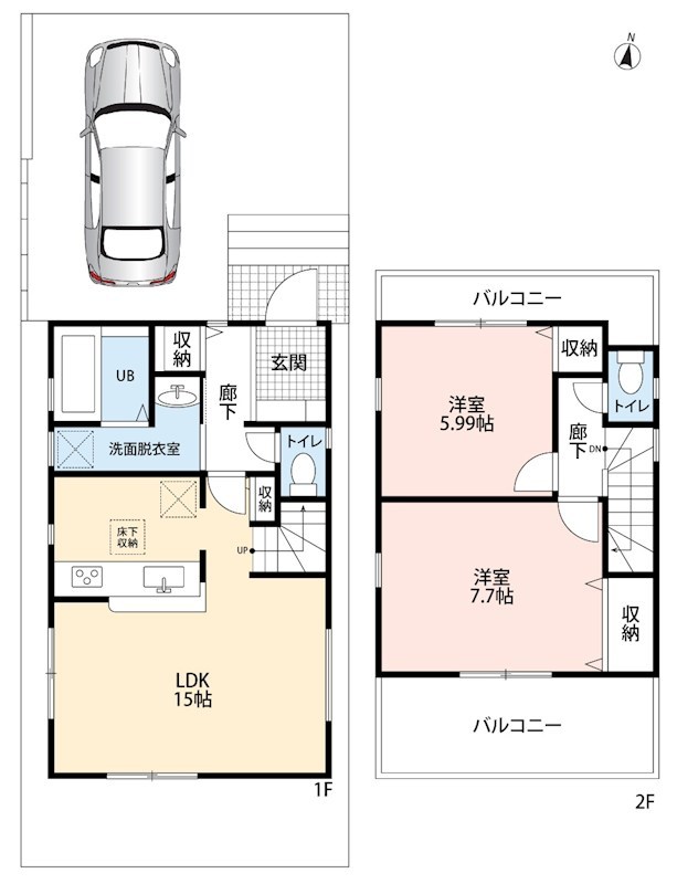 城陽市寺田水度坂 間取図・土地図