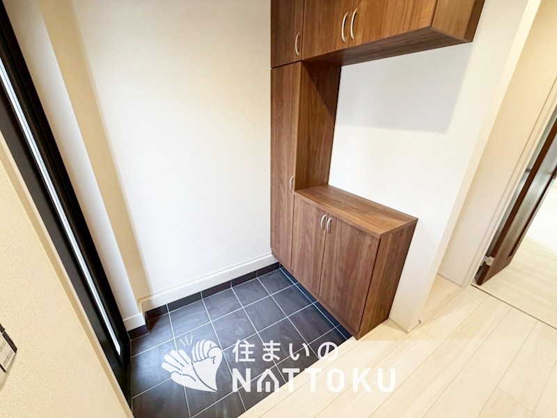城陽市寺田水度坂 現地写真（玄関）