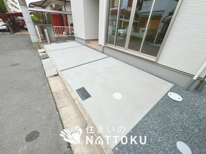 羽曳野市碓井　第1期 現地写真（駐車場）