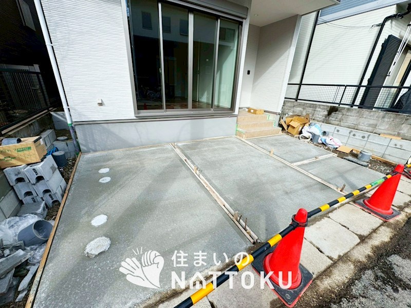 京都市伏見区醍醐新開　第1期　2号地 現地写真（駐車場）