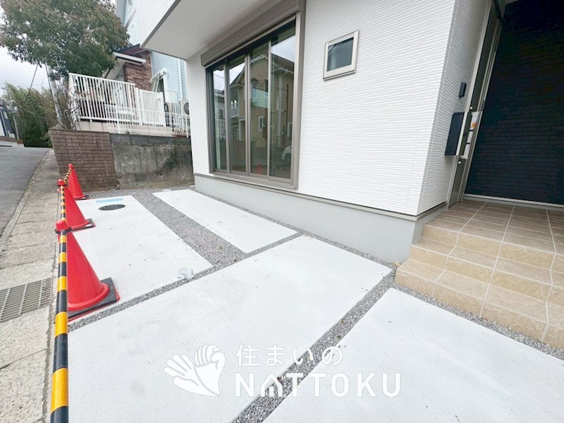 大津市一里山　第1期 現地写真（駐車場）
