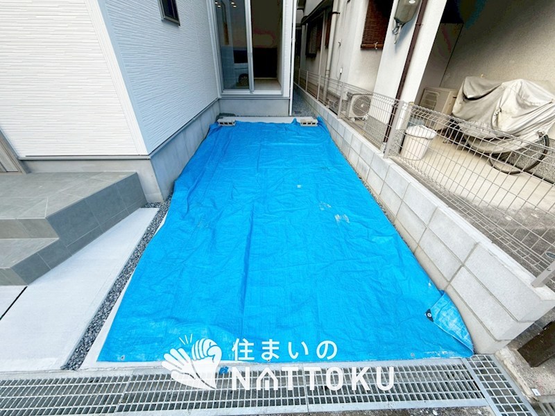 枚方市北中振　第2期 現地写真（駐車場）