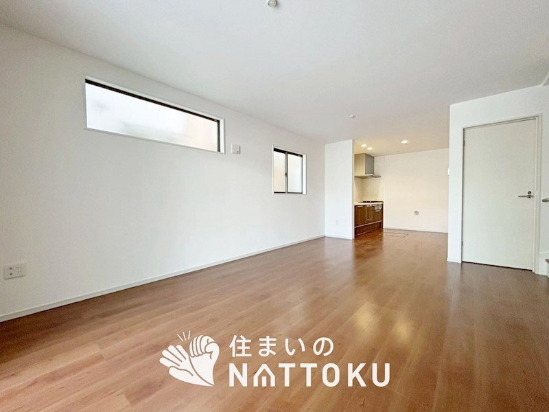 交野市私部　第2期 内観写真（リビング）