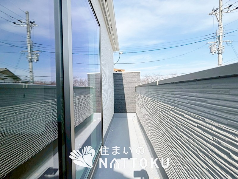 交野市私部　第2期 現地写真（バルコニー）
