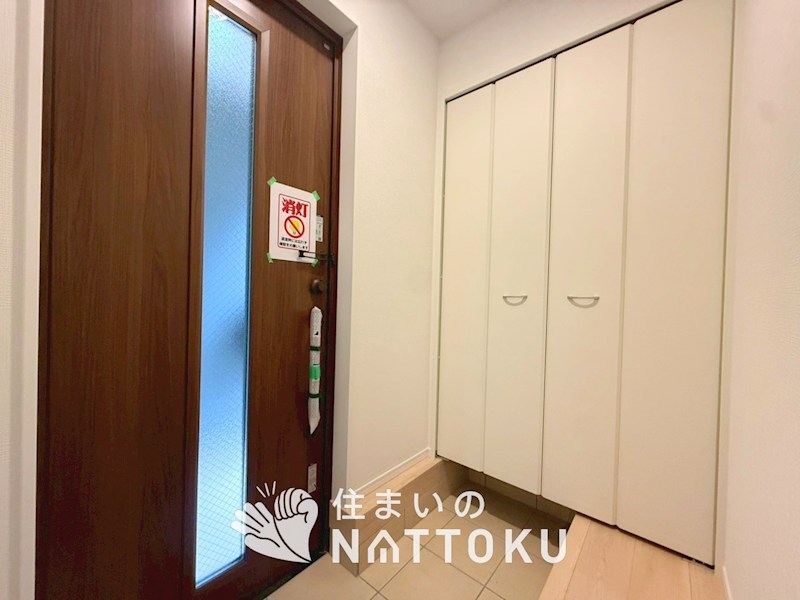 東大阪市水走　第1期　1号地 現地写真（玄関）