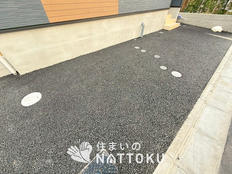 東大阪市水走　第1期　1号地 現地写真（駐車場）