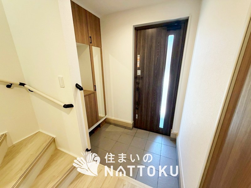 泉佐野市長滝　第1期　9号地 現地写真（玄関）