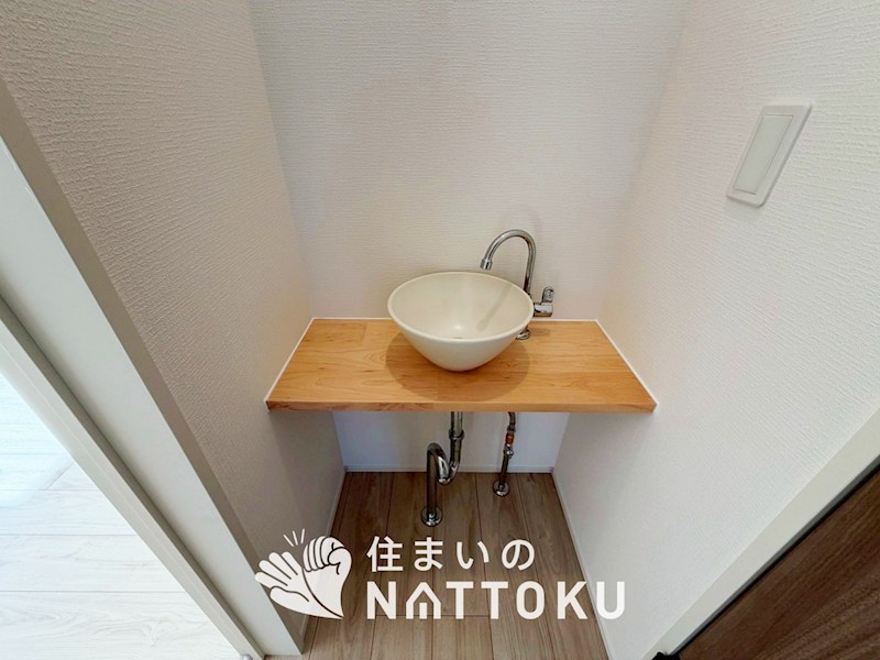 泉佐野市長滝　第1期　9号地 内観写真（洗面台・洗面所）