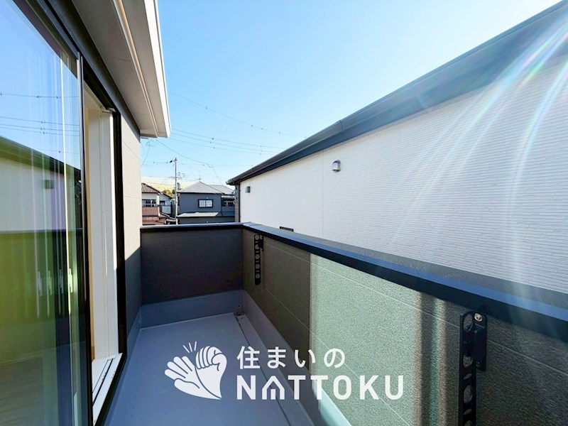 泉佐野市長滝　第1期　9号地 現地写真（バルコニー）