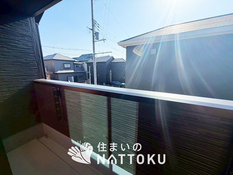 泉佐野市長滝　第1期　10号地 現地写真（バルコニー）