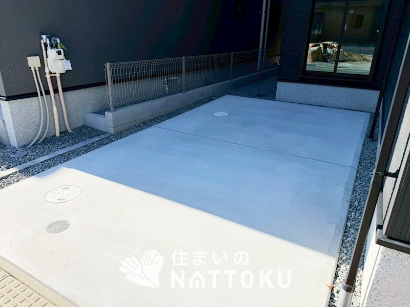 泉佐野市長滝　第1期　10号地 現地写真（駐車場）
