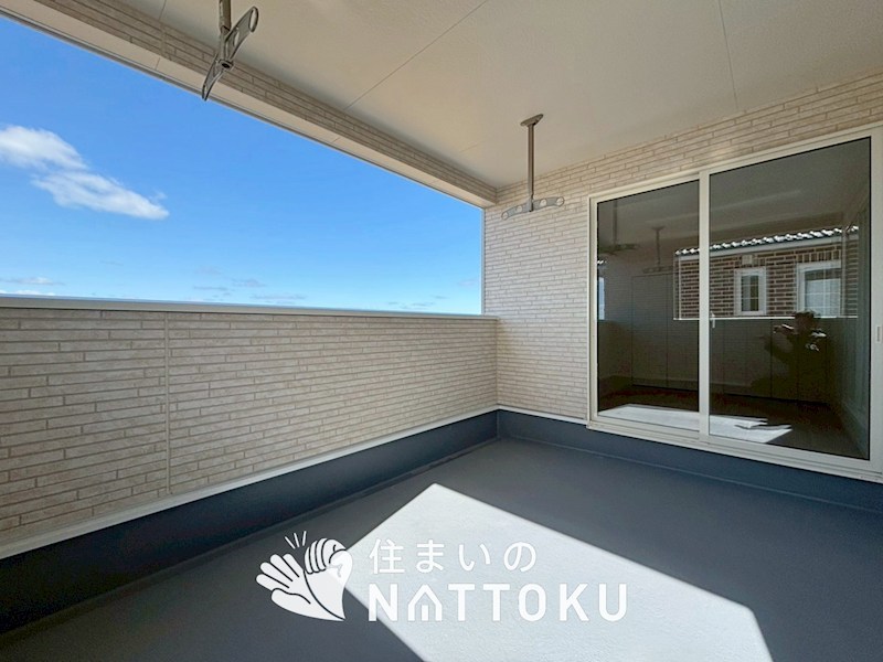 彦根市彦富町　第3期　1号地 現地写真（バルコニー）