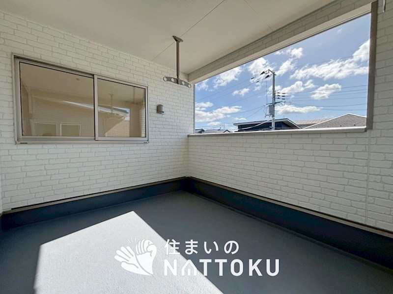 彦根市彦富町　第3期　2号地 現地写真（バルコニー）