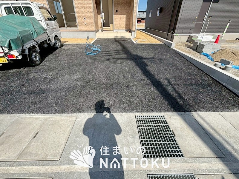 彦根市彦富町　第3期　2号地 現地写真（駐車場）