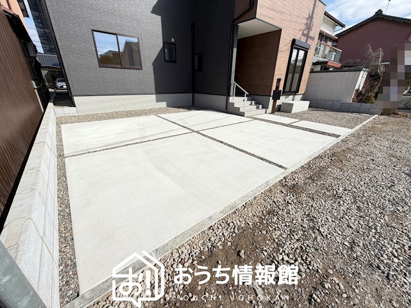 岐阜市手力町　第2期　2号地  現地写真（駐車場）