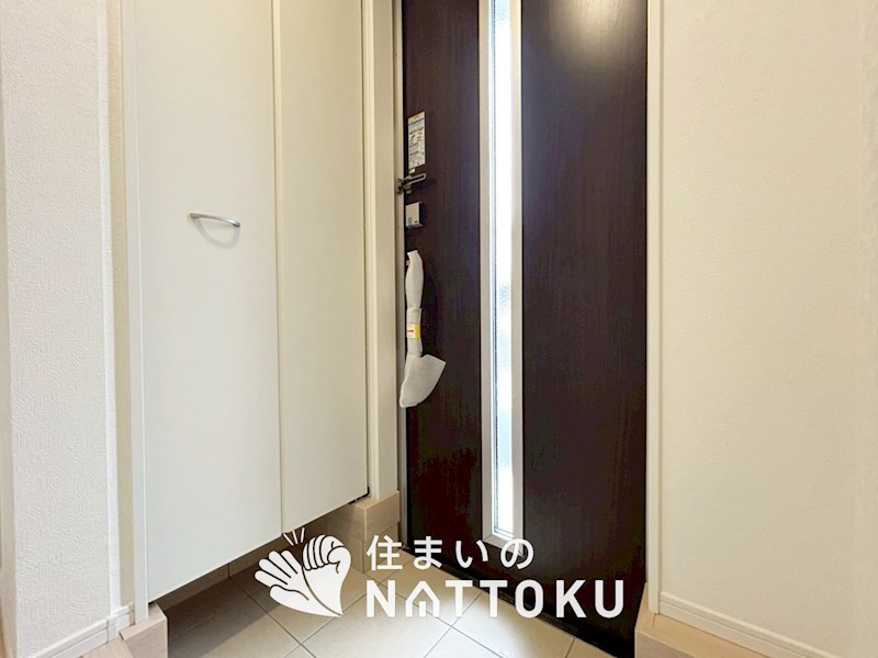 野洲市上屋　第2期　1号地 現地写真（玄関）