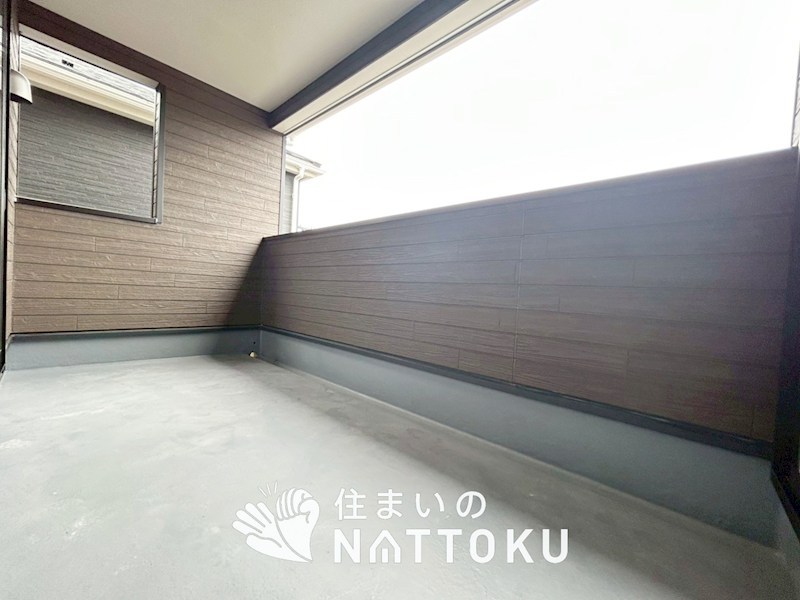 野洲市上屋　第2期　1号地 現地写真（バルコニー）
