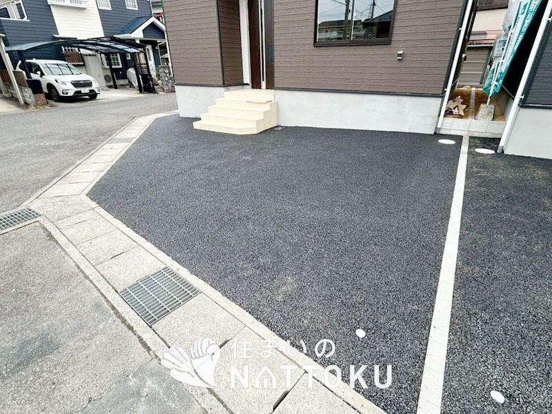 野洲市上屋　第2期　1号地 現地写真（駐車場）