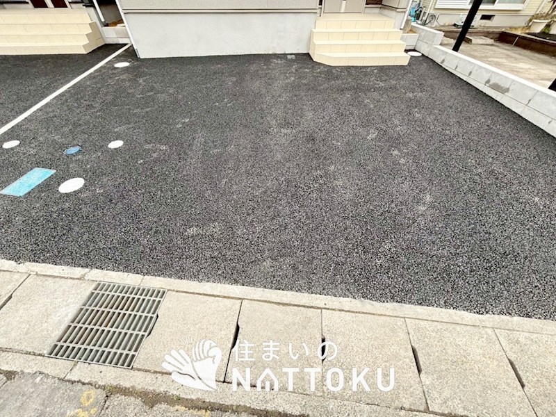 野洲市上屋　第2期　3号地 現地写真（駐車場）