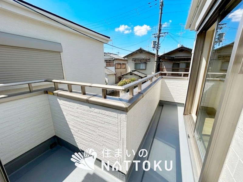 八尾市小畑町　第7期　1号地 現地写真（バルコニー）