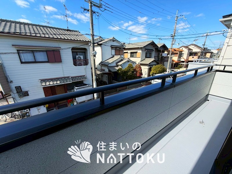 八尾市小畑町　第7期　4号地 現地写真（バルコニー）