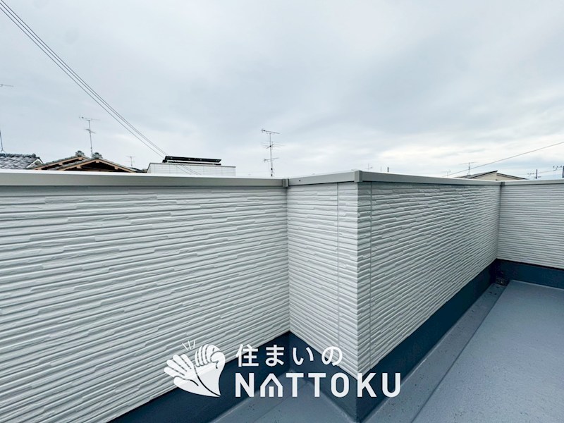 宇治市五ケ庄福角　第2期 現地写真（バルコニー）